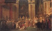Jacques-Louis David Consecration of the Emperor Napoleon i and Coronation of the Empress Josephine Sweden oil painting artist